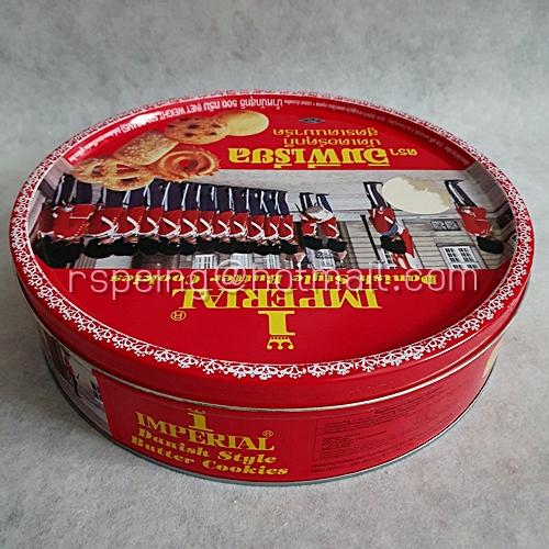 กล่องขนมคุ้กกี้เก่า Imperial Danish Style Butter Cookies