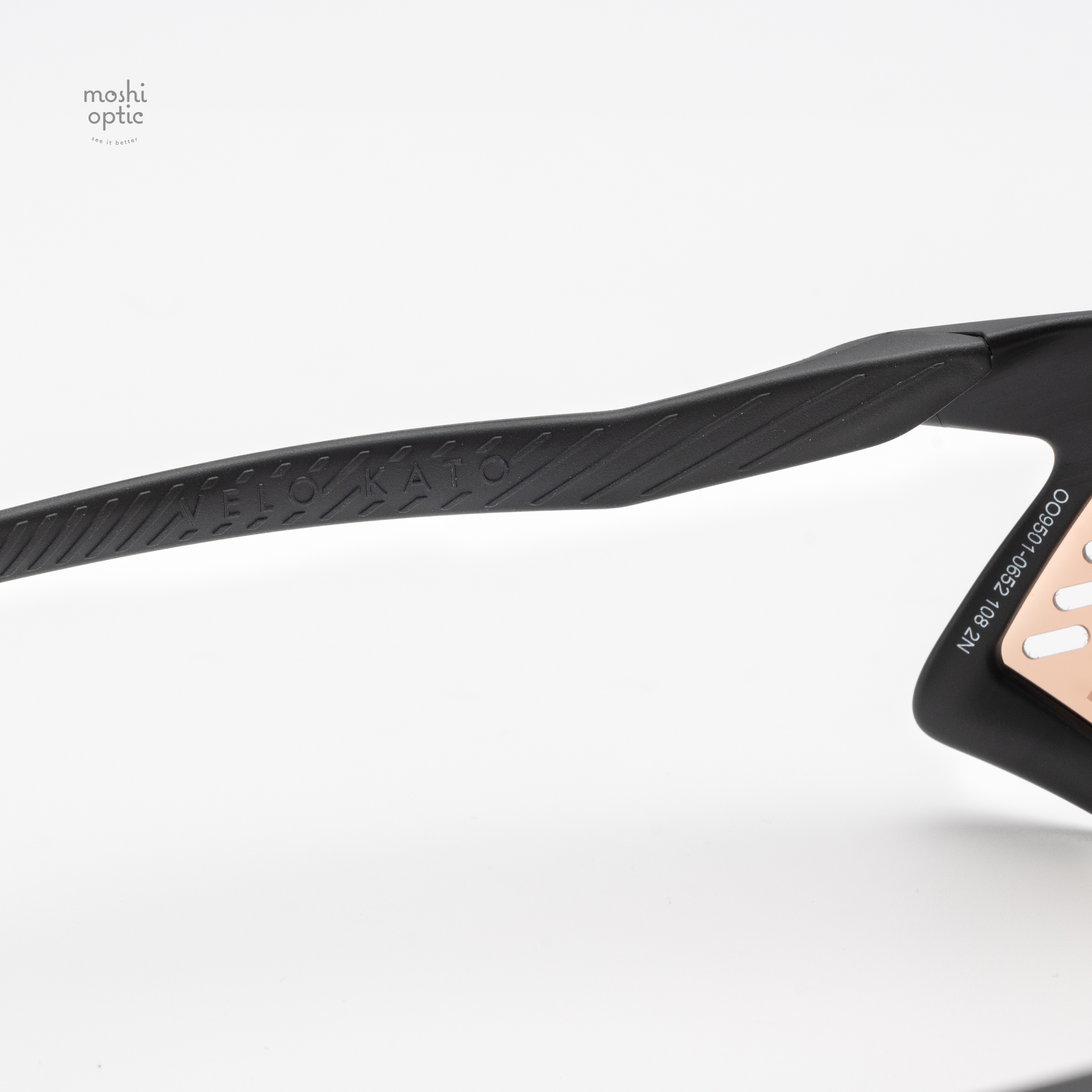 OAKLEY VELO KATO OO9501-06 Matte Black Prizm Trail Torch