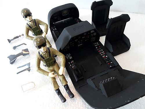 500-AH1 Cobra Cockpit & Pilot