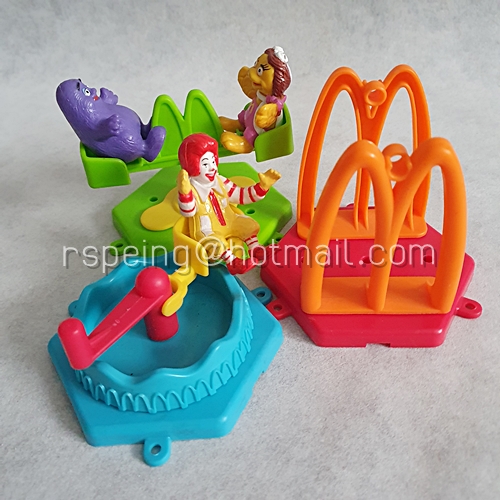 แมคโดนัลด์ แฮปปี้ มีล ทอยส์ 1990 : คาร์นิวัล McDonald’s Happy Meal Toys 1990 : Carnival (ไม่ครบชุด)