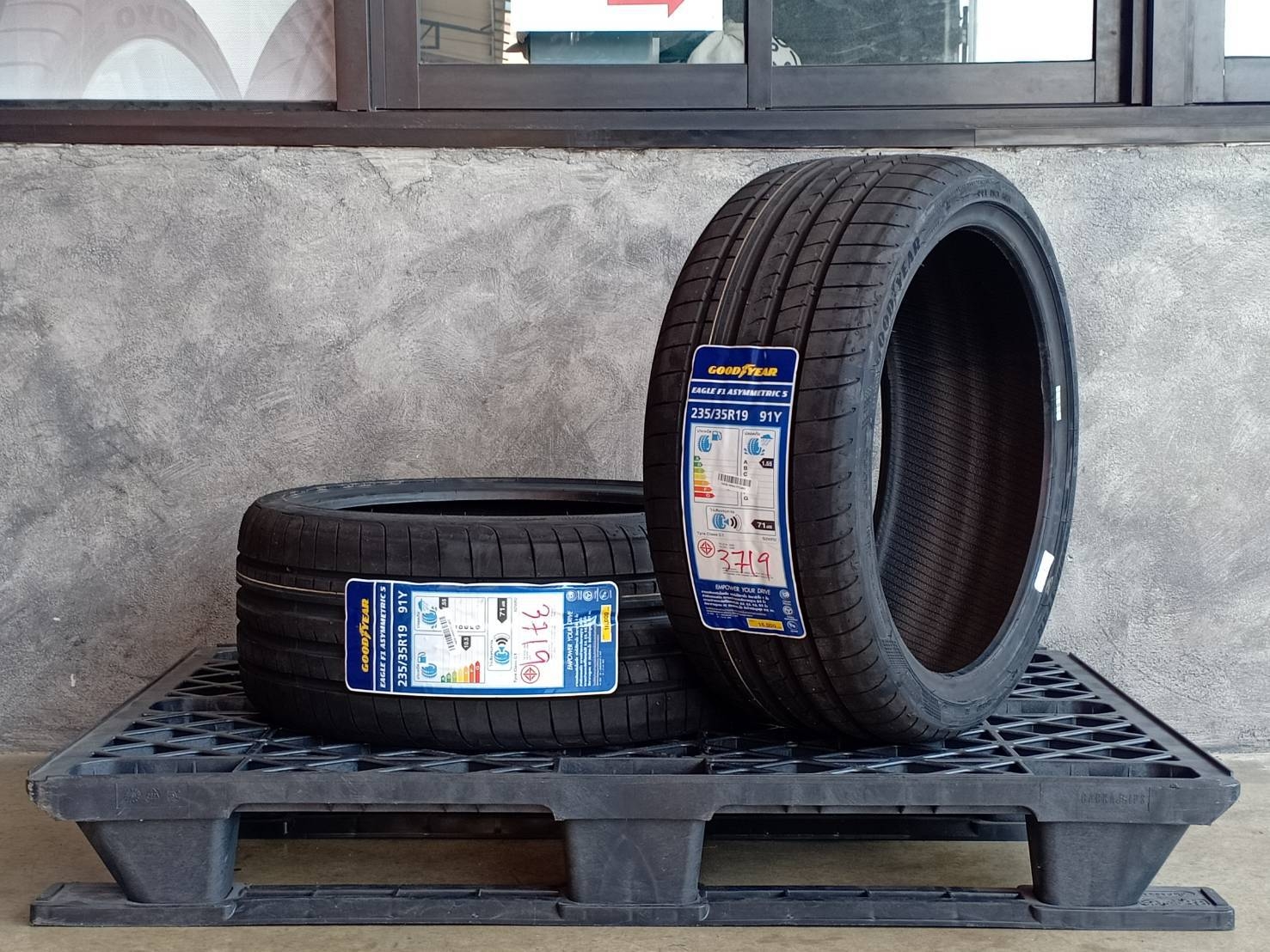 GOODYEAR 235/35R19 EAGLE F1 ASYMMETRIC 5 91Y MADE IN GERMANY