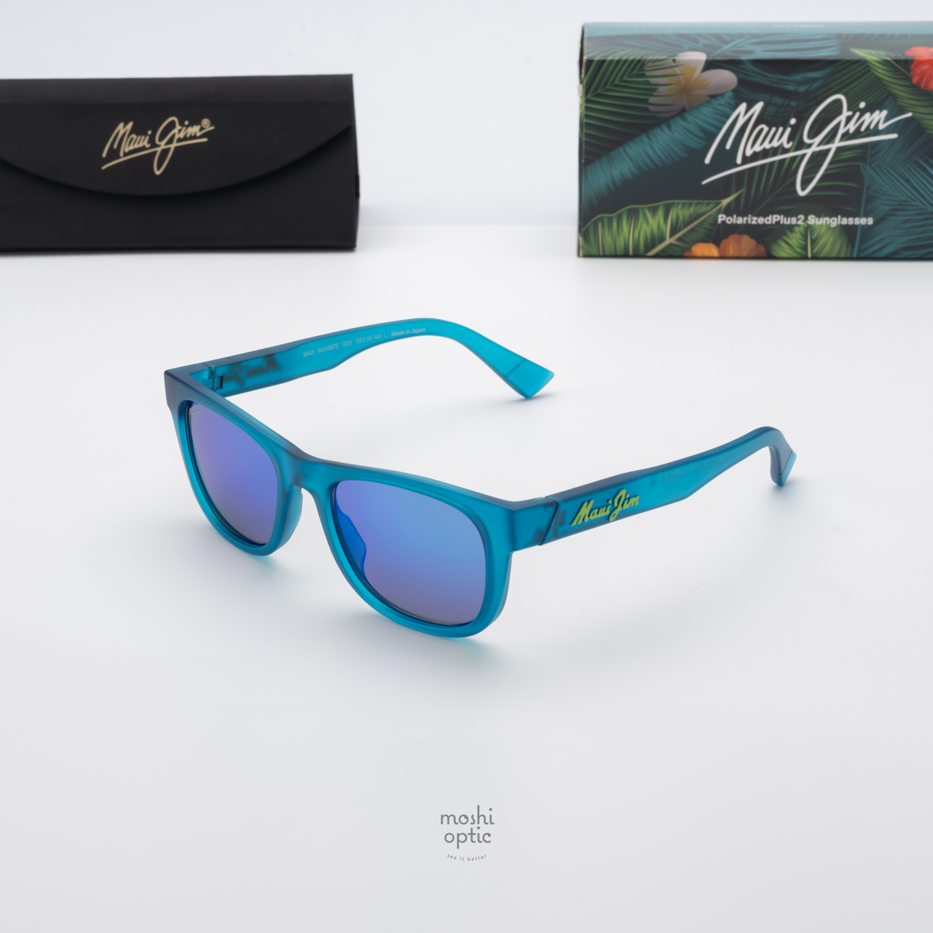 แว่นกันแดด Maui Jim KAULIKE MJ687S 003 Blue Hawaii