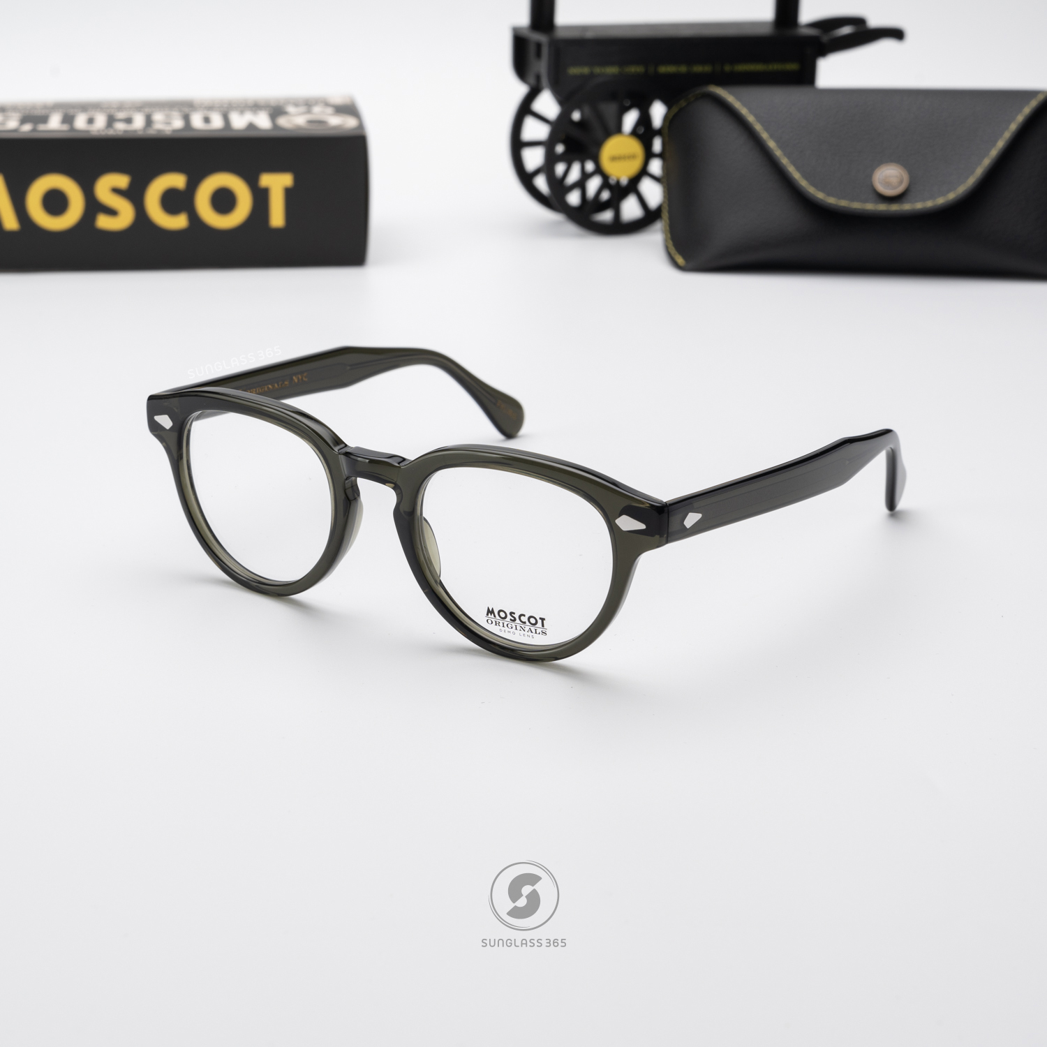 แว่นสายตา Moscot Maydela Dark Green