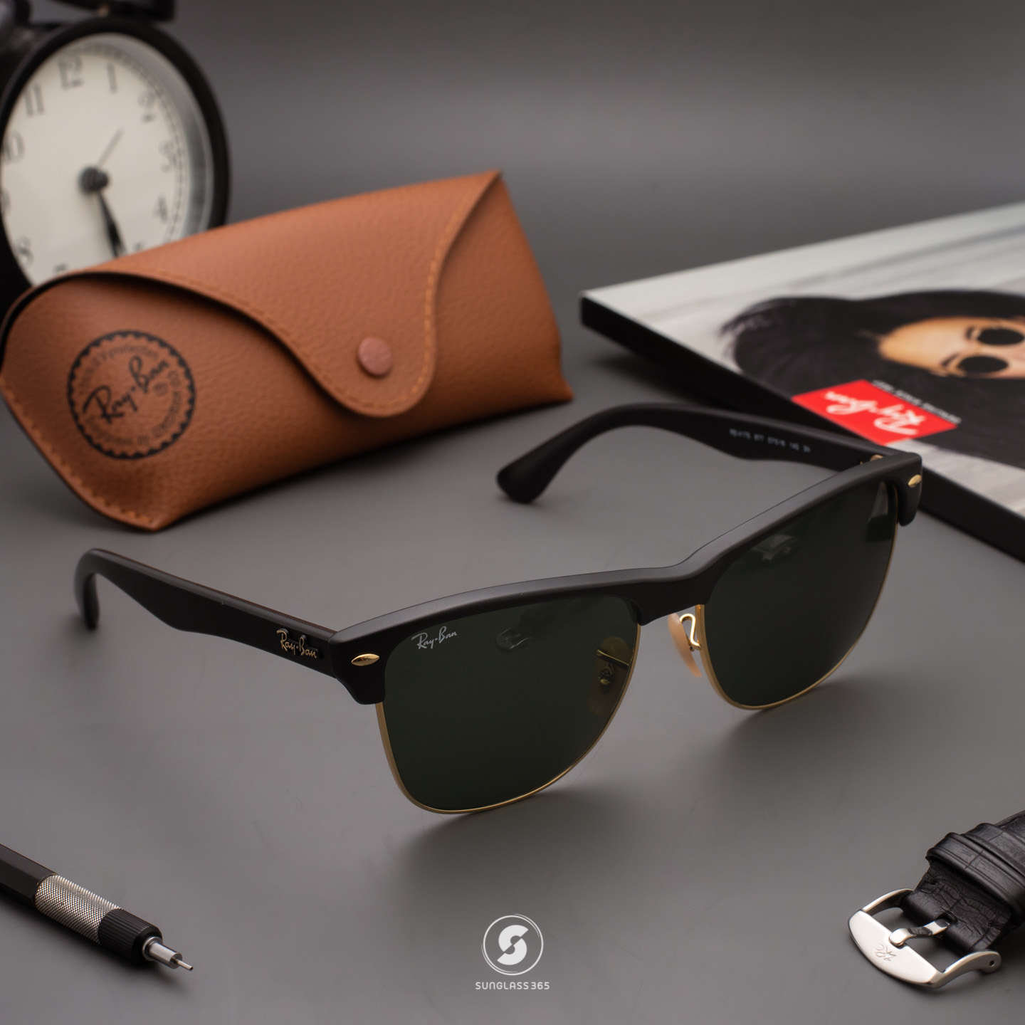 Ray Ban 4175 877 Clubmaster Oversized 57mm