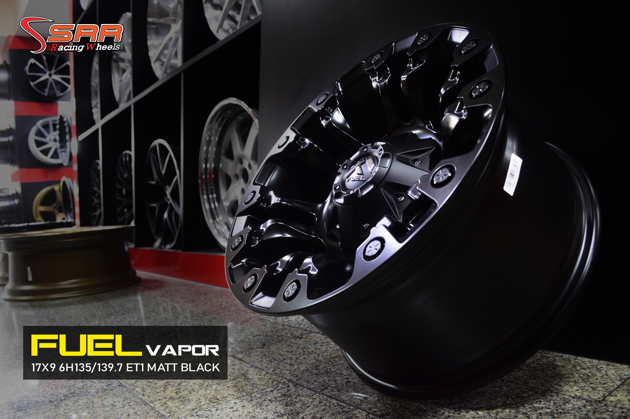 ล้อแท้ FUEL VAPOR ขอบ17