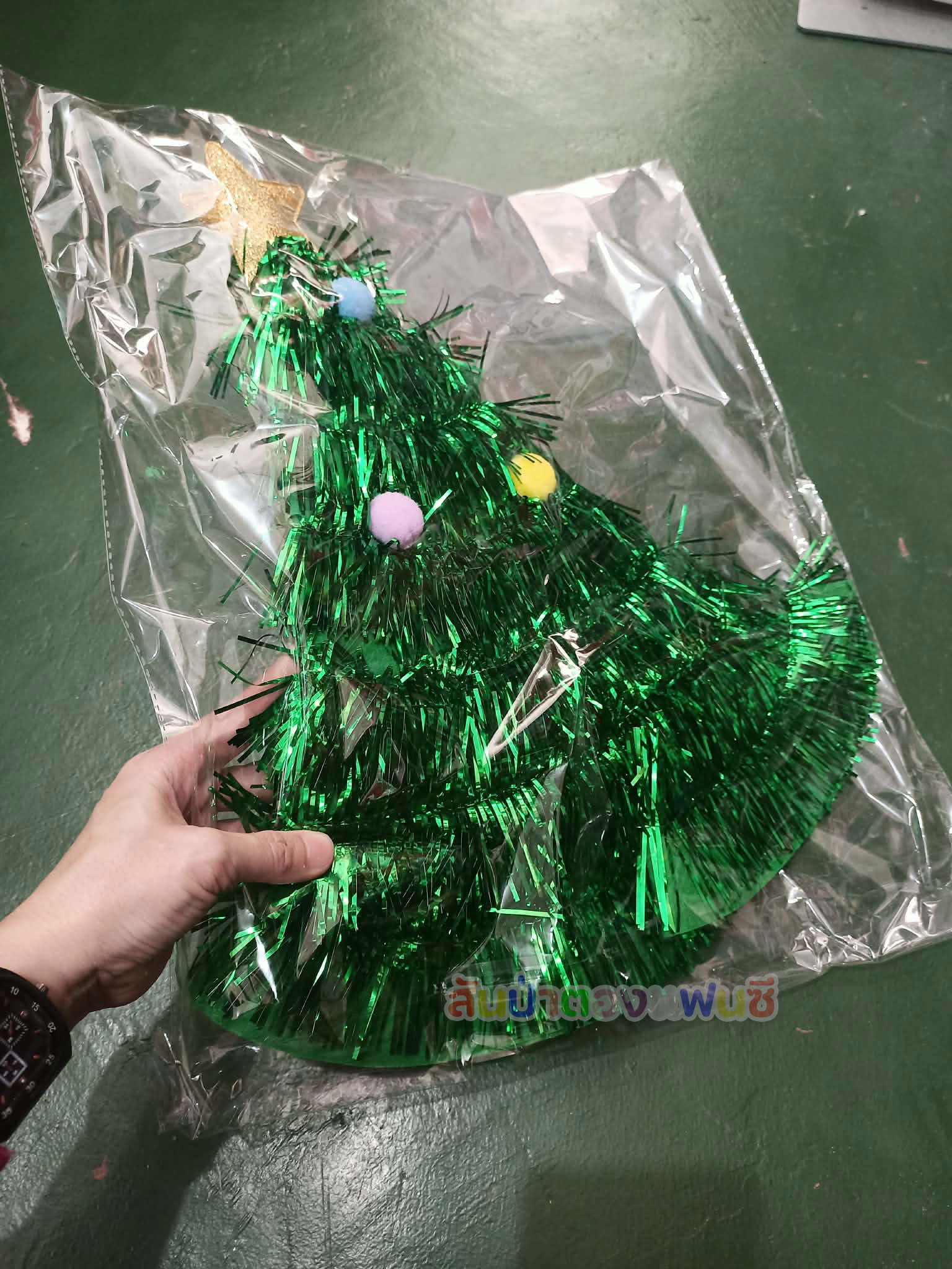 หมวกต้นคริสต์มาส หมวกปาร์ตี้ปีใหม่ หมวกแฟนซีคริสต์มาส