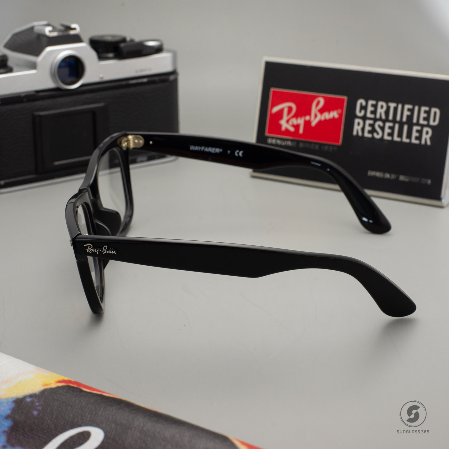 Ray Ban RX5121F Black 2000 Wayfarer Eyeglasses 50mm