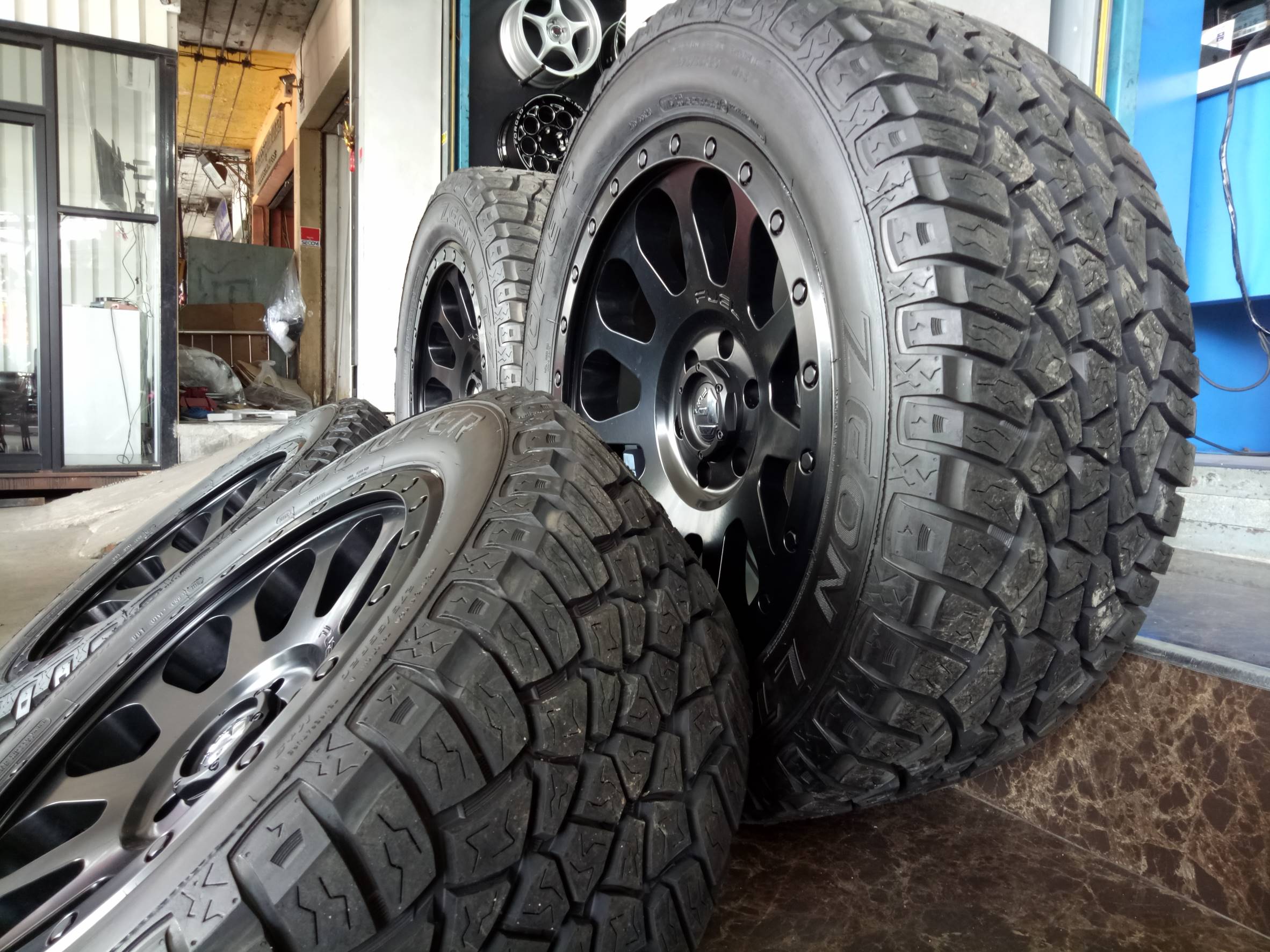 ล้อแท้ FUEL VECTOR D579 ขอบ20