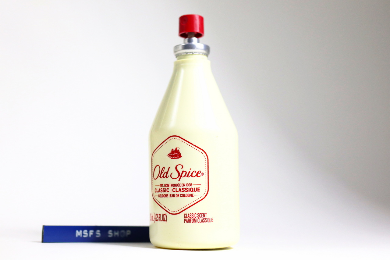 [มือสอง] Old Spice Classic Cologne Eau de Cologne 125ml Spray แบบเสปรย์ - USED - น้ำหอมมือสอง