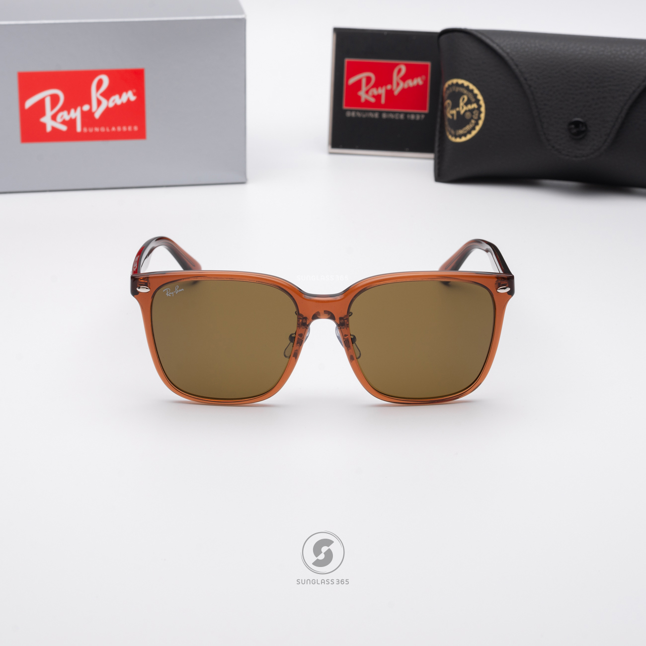 Ray Ban RB2206D 6636/73 Transparent Brown