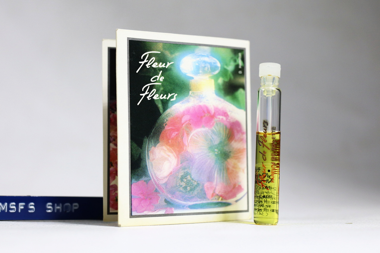 [Vintage] Nina Ricci Fleur de Fleurs Parfum de Toilette การ์ดน้ำหอม แบบแต้ม - น้ำหอม Vintage