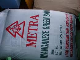 สารกรองแมงกานีส Green Sand Metra