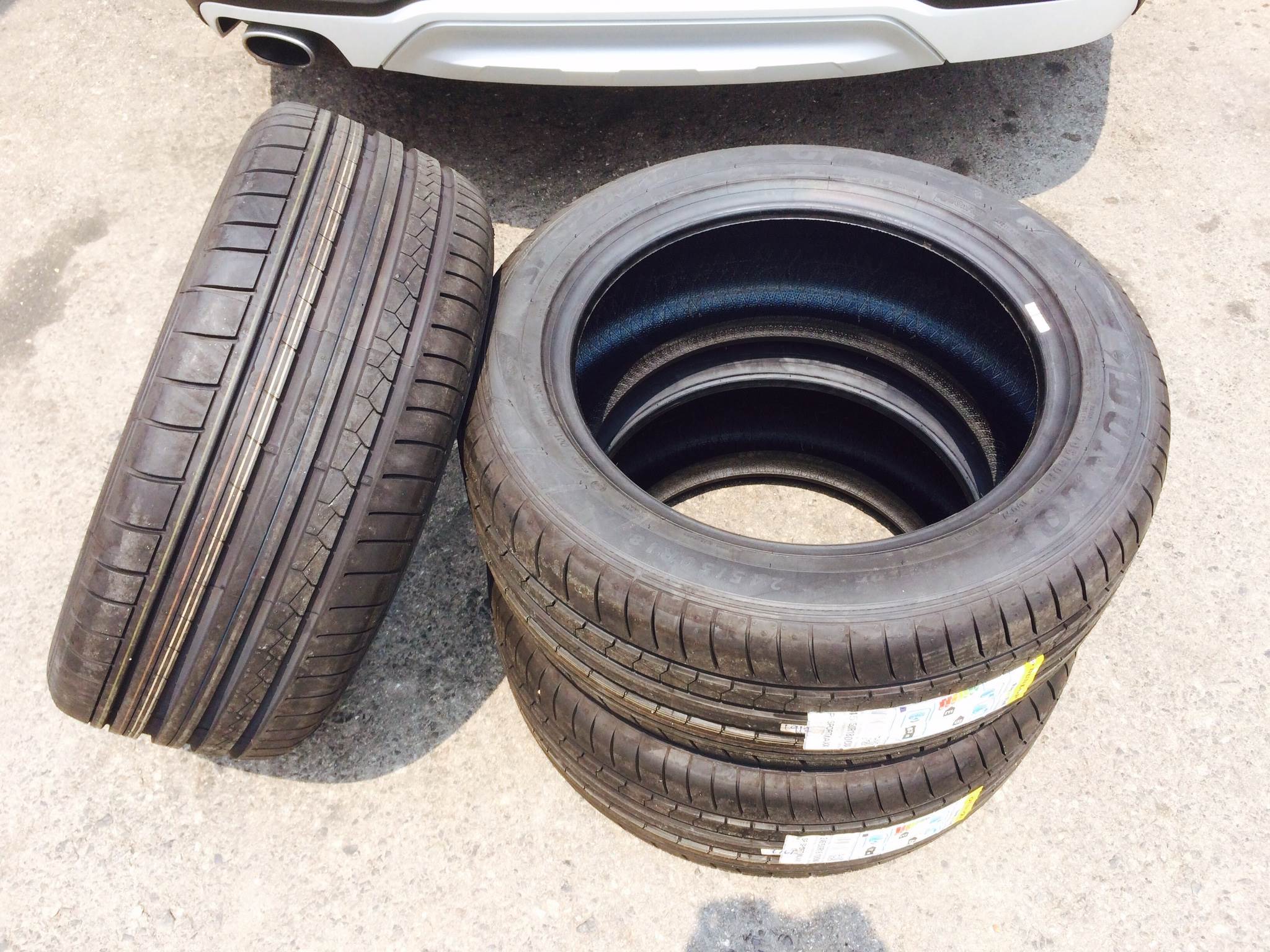 DUNLOP SPORT MAXX GT RFT 245-50-18 ยาง RUNFLAT