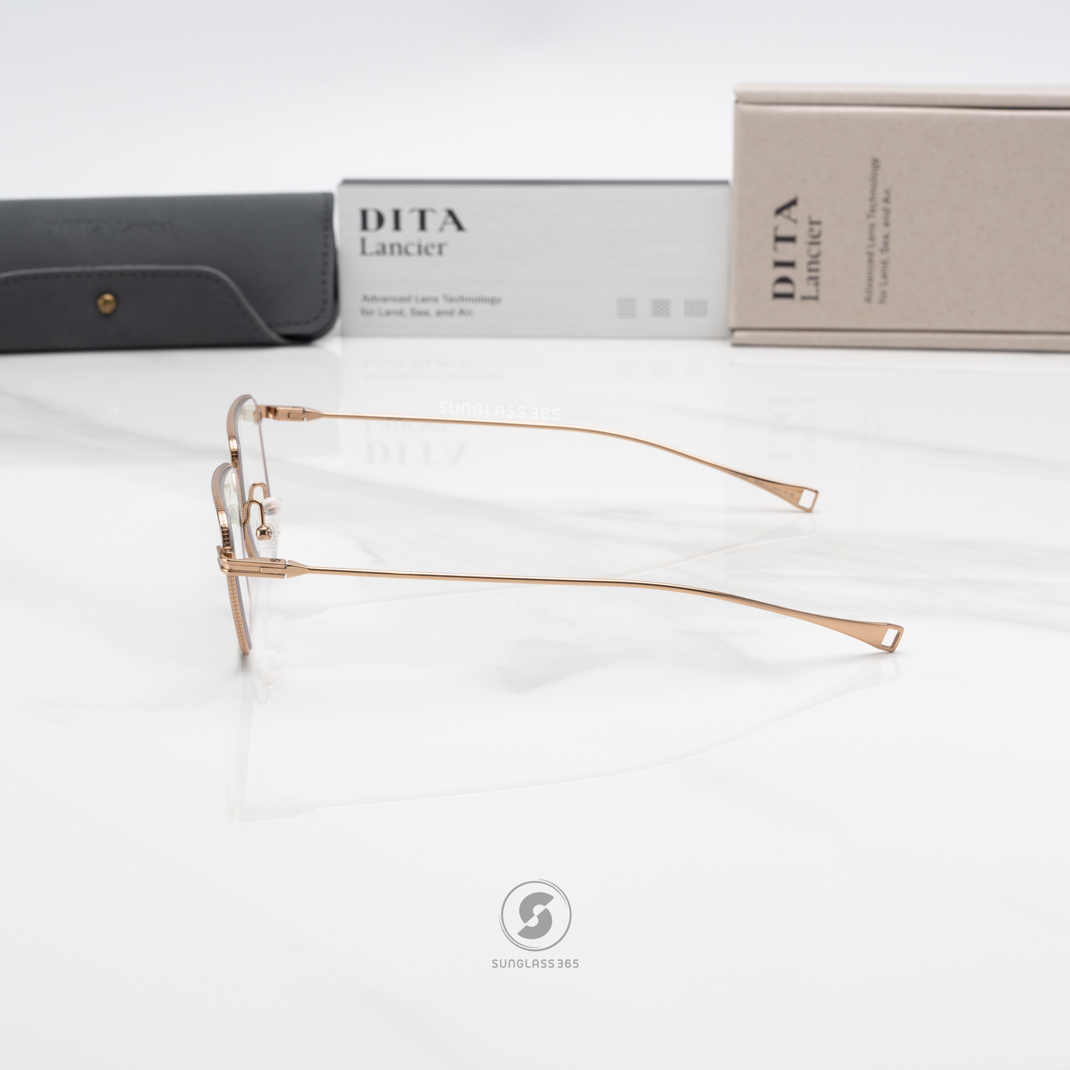 แว่นสายตา DITA LANCIER DLX124 A 01 with Blue Control Lens