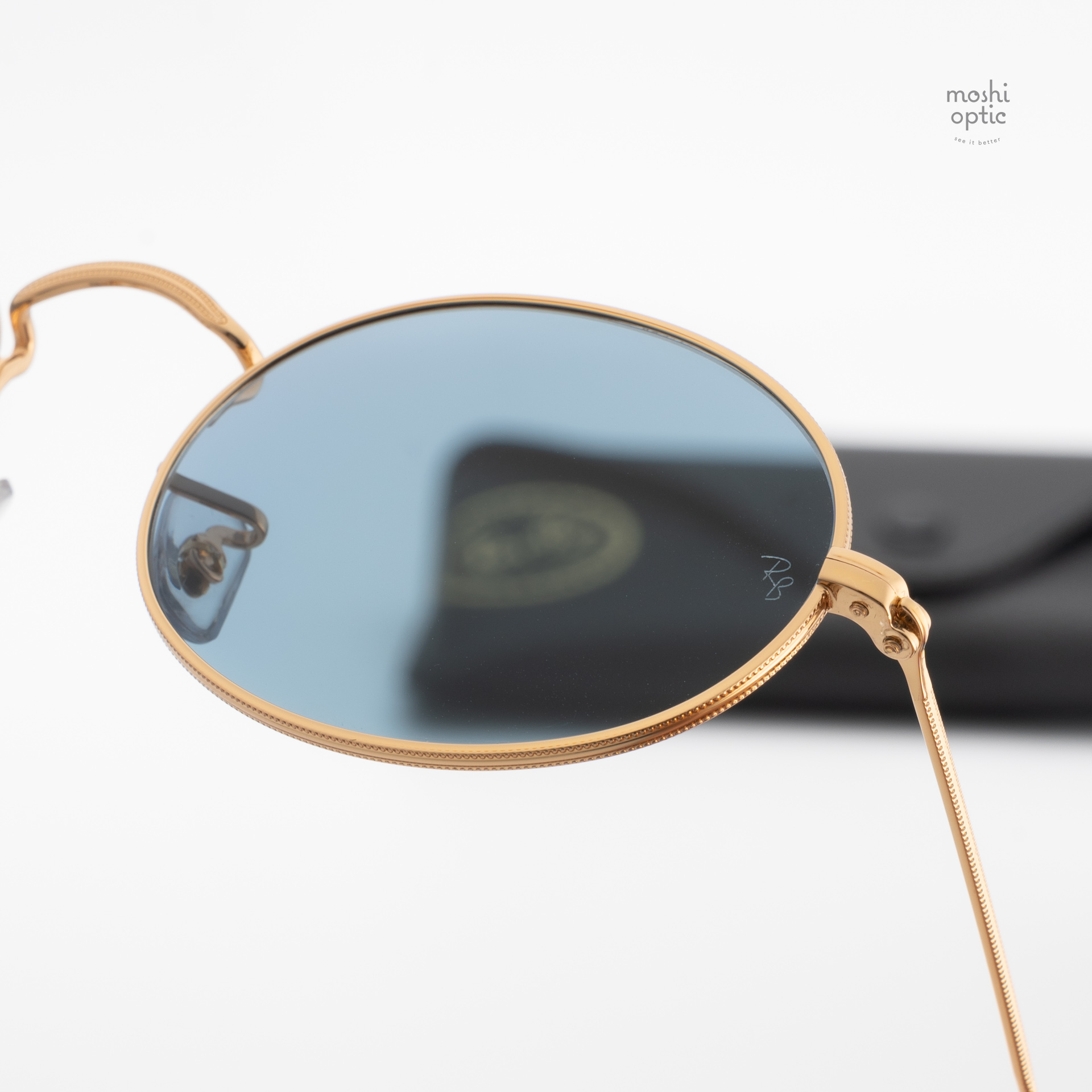 RayBan RB3547 Oval 001/56 Gold