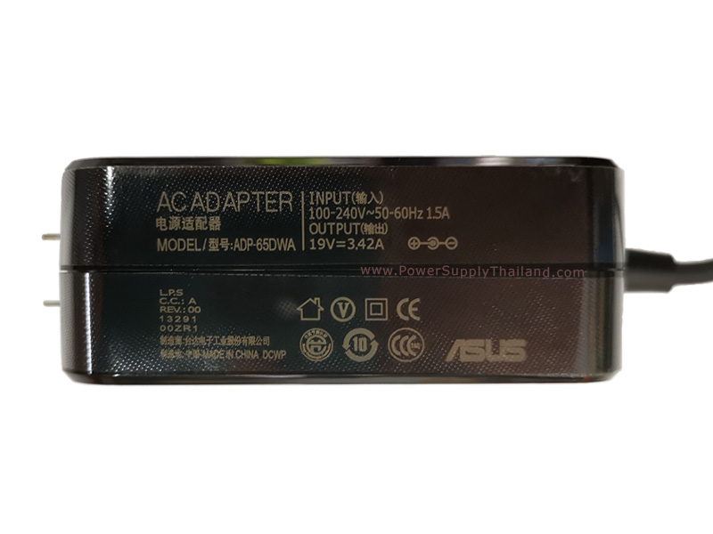 ใหม่ สายชาร์จ โน๊ตบุ๊ค Asus ADP-65DWA 19V 3.42A 65W 5.5*1.35mm ราคา พิเศษ AC Adapter Asus 65W หัว 5.5 อะแดปเตอร์ คุณภาพดี