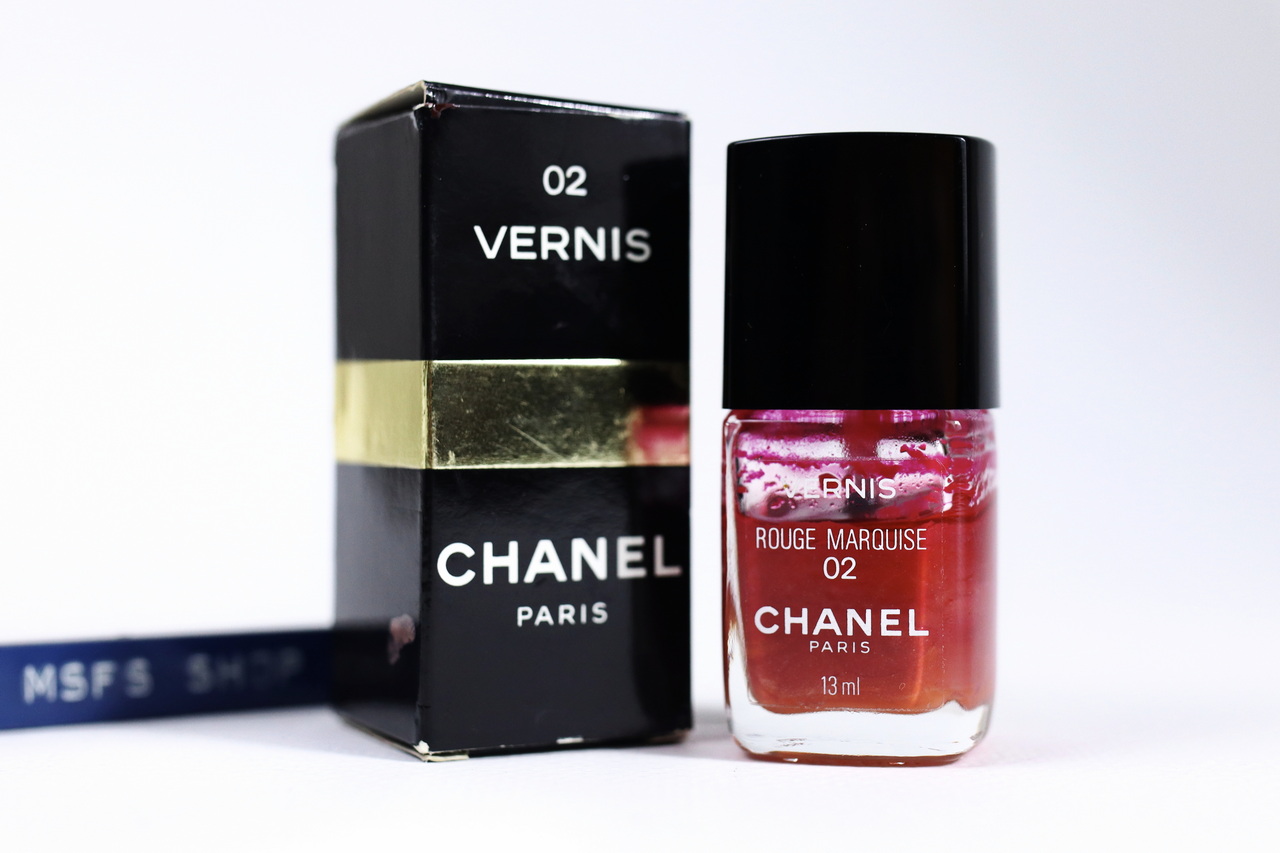 [Vintage] CHANEL Le Vernis Nail Colour No.02 Rouge Marquise 13ml