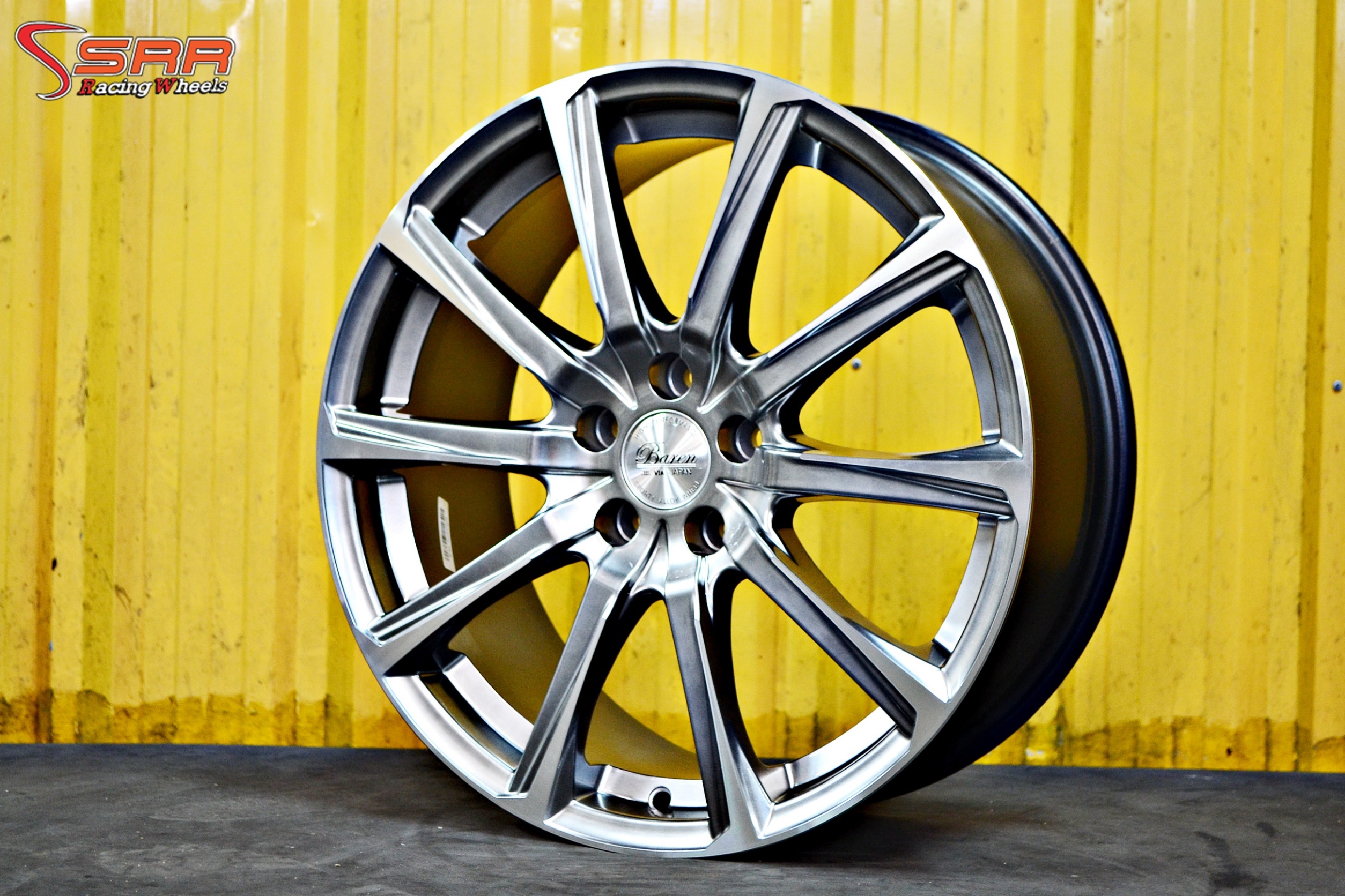 มาใหม่ ล้อใส่รถเก๋ง 5รู100 MODEL 2033 ขอบ17