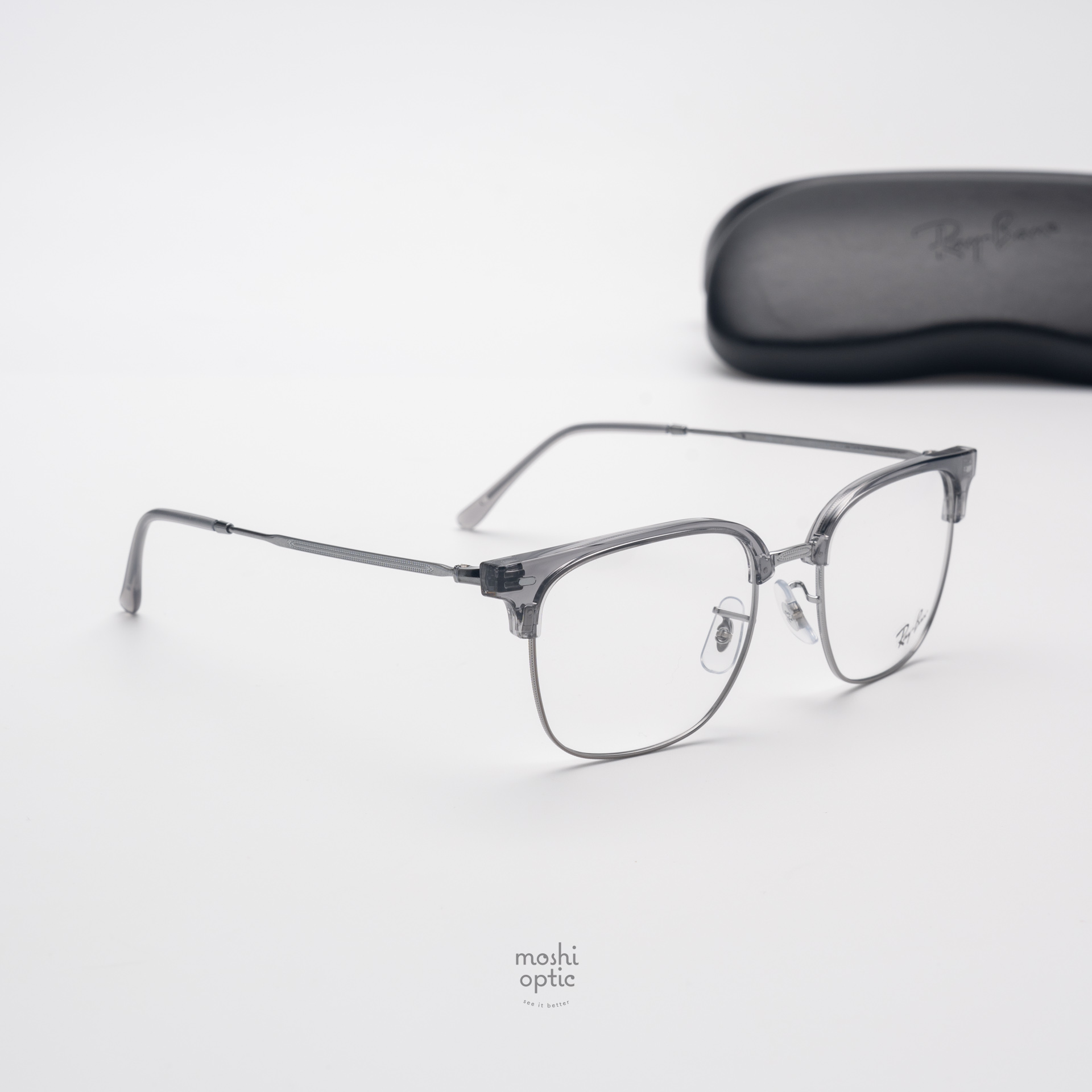 Ray-Ban RX7216F 8470 Grey on Gunmetal