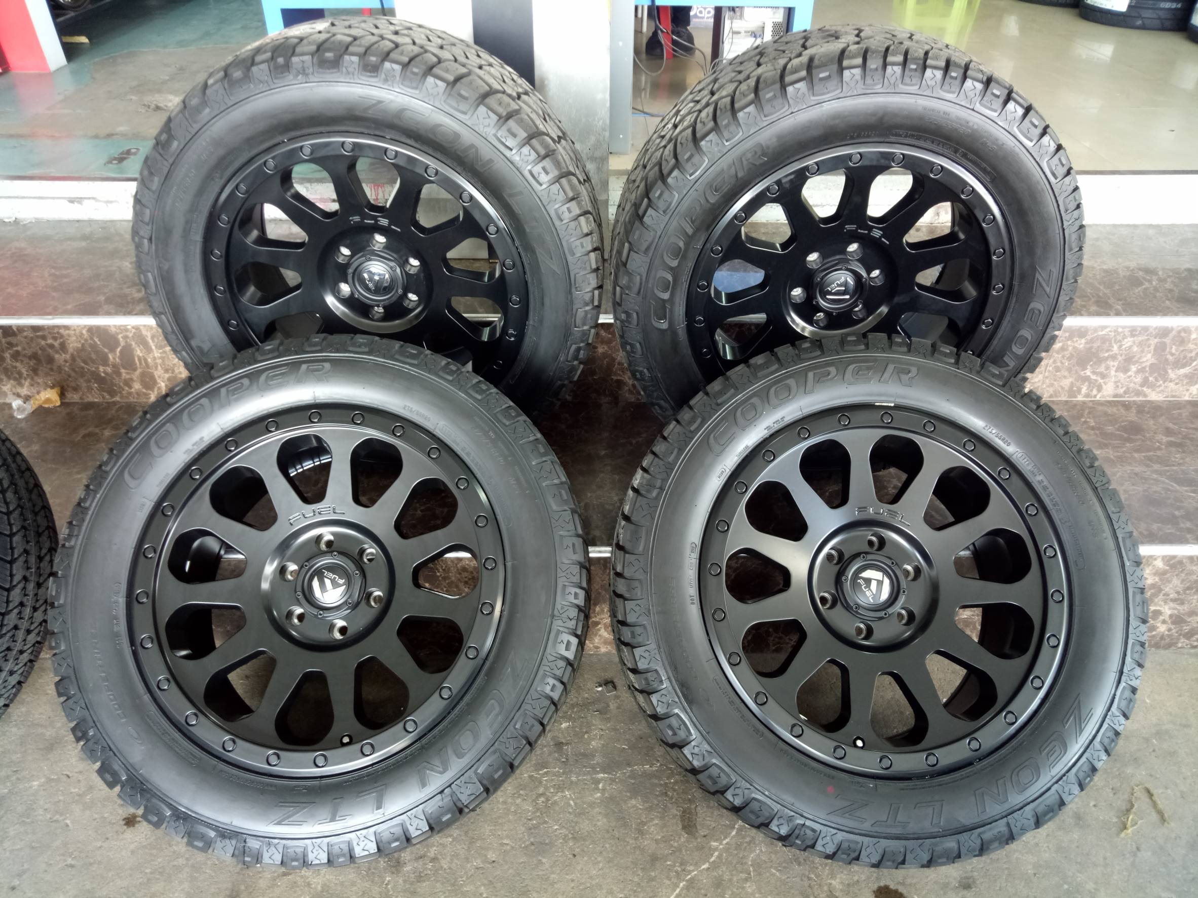 ล้อแท้ FUEL VECTOR D579 ขอบ20