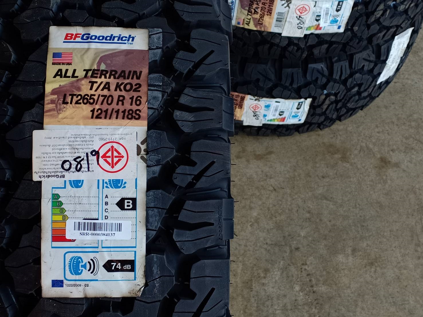 ยางใหม่ BF GOODRICH KO2 265/70-16 ลดราคาพิเศษ