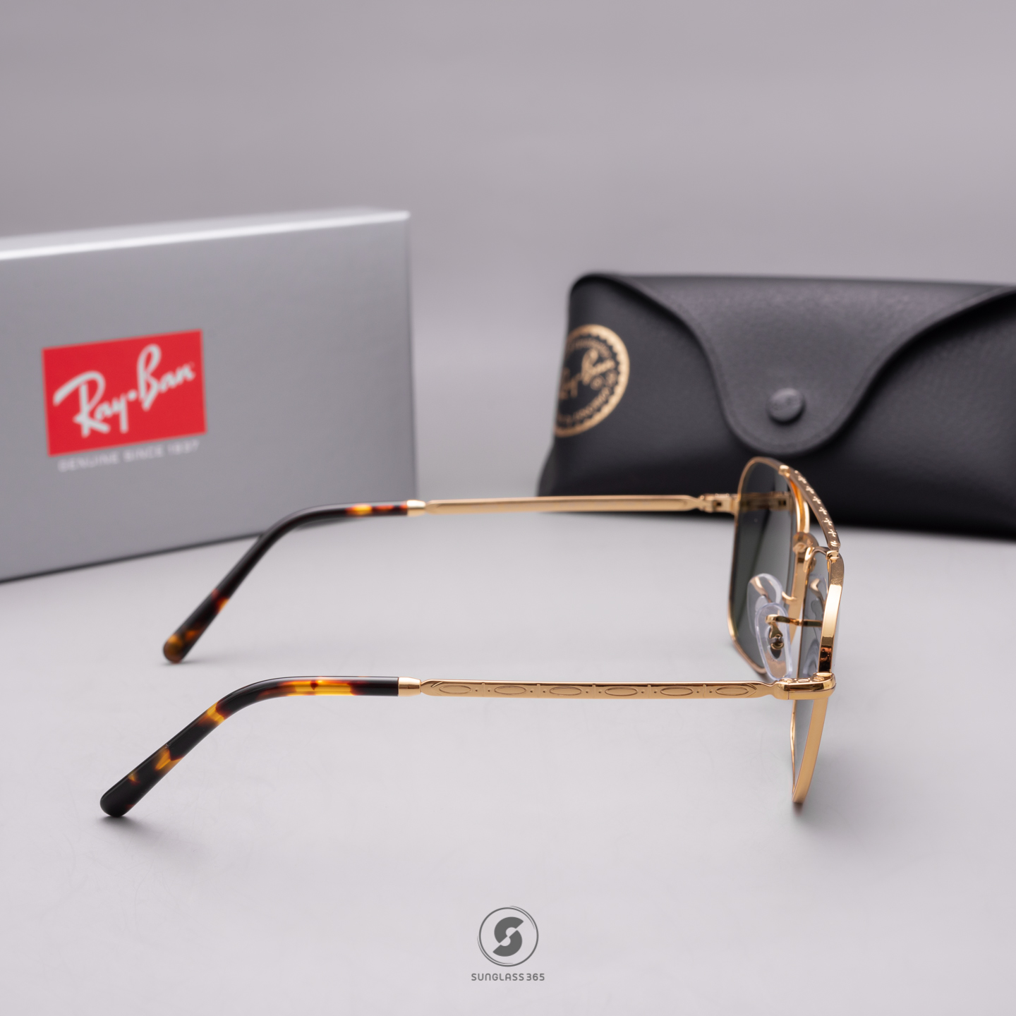 RayBan New Caravan RB3636 919631 Legend Gold G-15