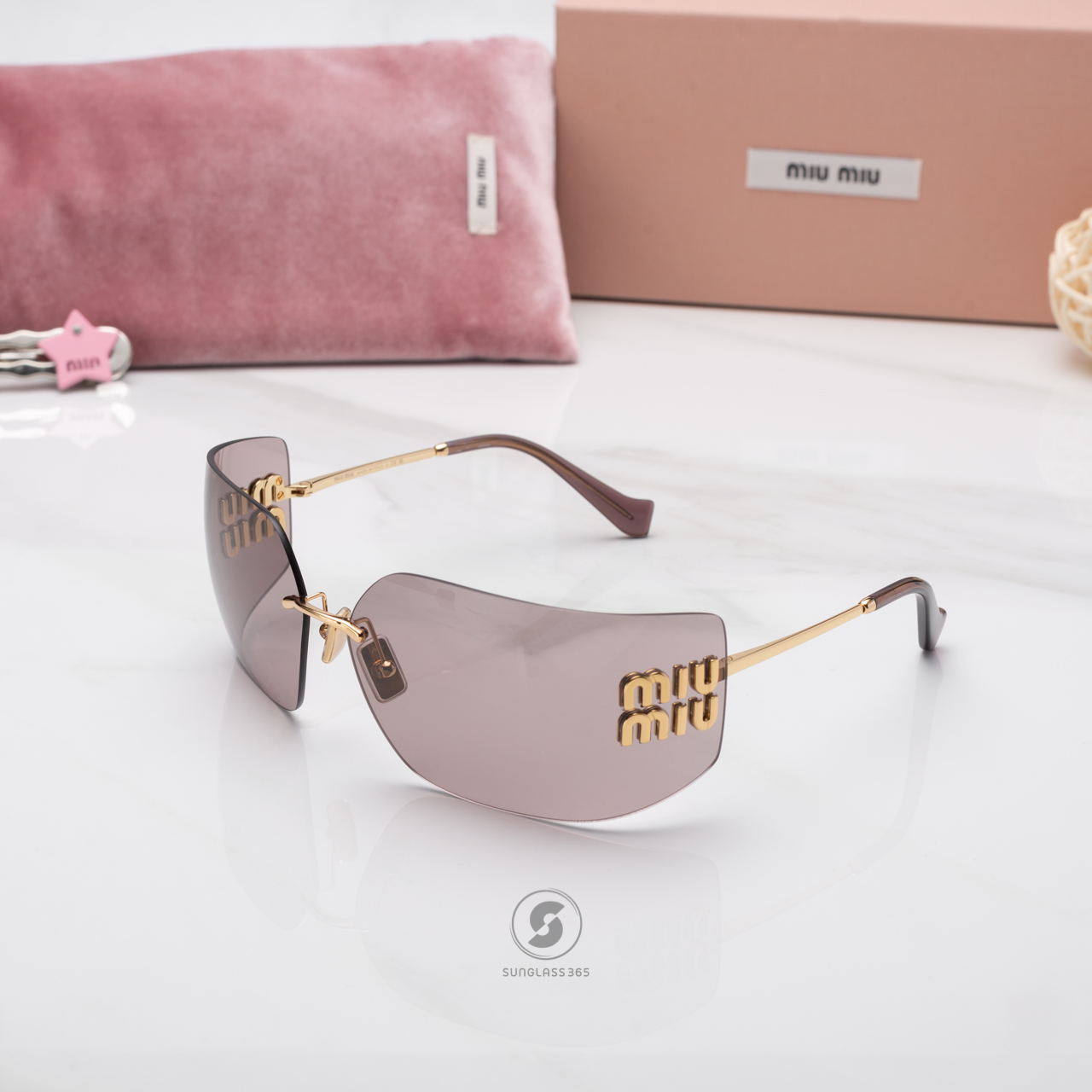 แว่นกันแดด Miu Miu MU54YS 5AK06I