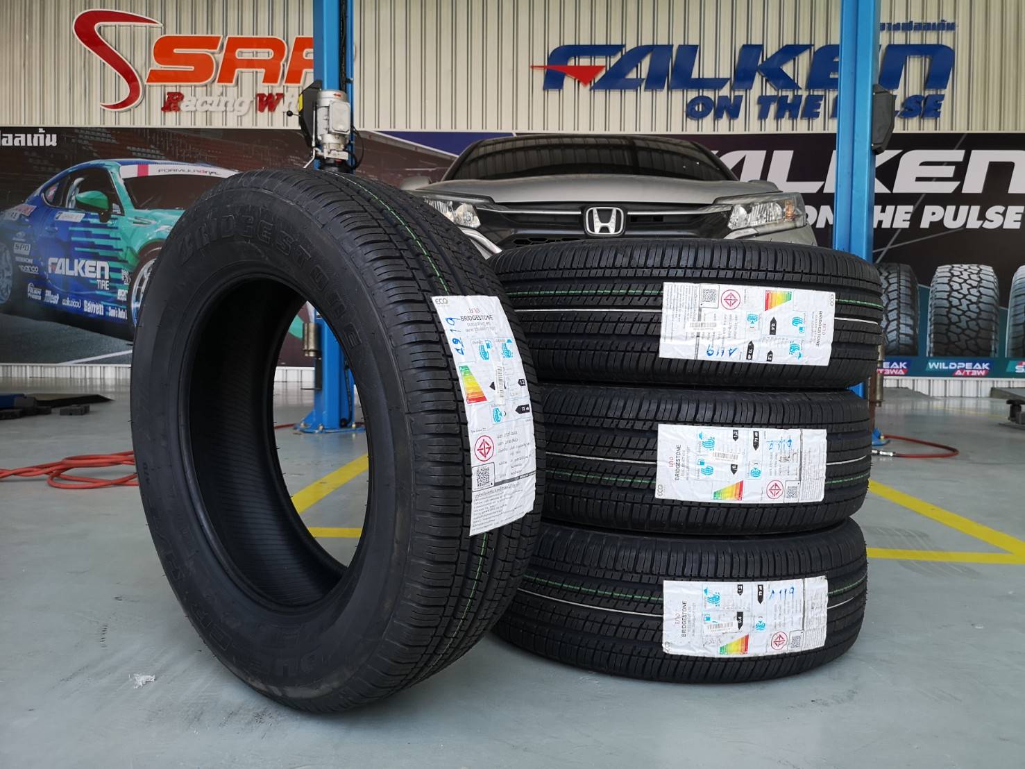 ยางใหม่ BRIDGESTONE HT840 225/65-17 ราคาพิเศษ