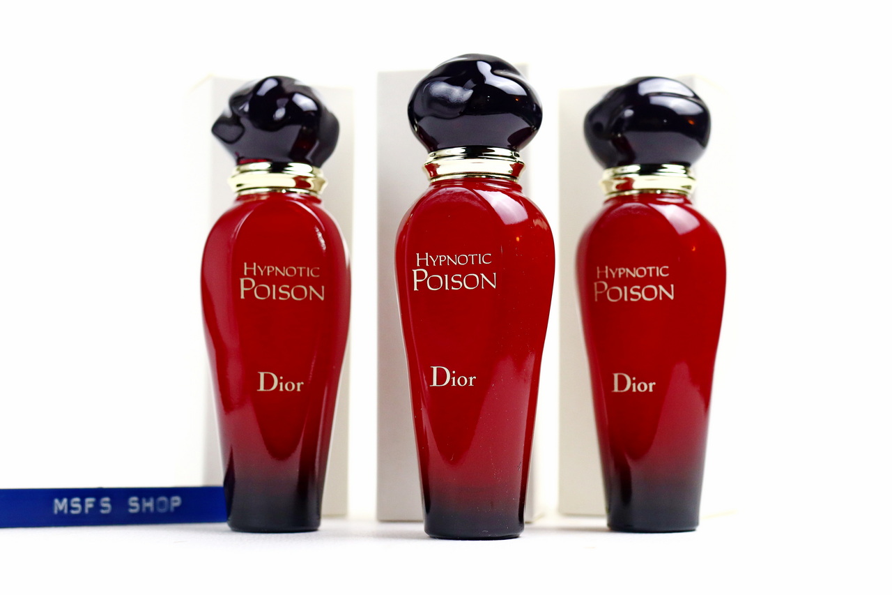 DIOR HYPNOTIC POISON Perle De Parfum Roller-Pearl EDT 20ml น้ำหอม หัวลูกกลิ้ง กล่อง Tester