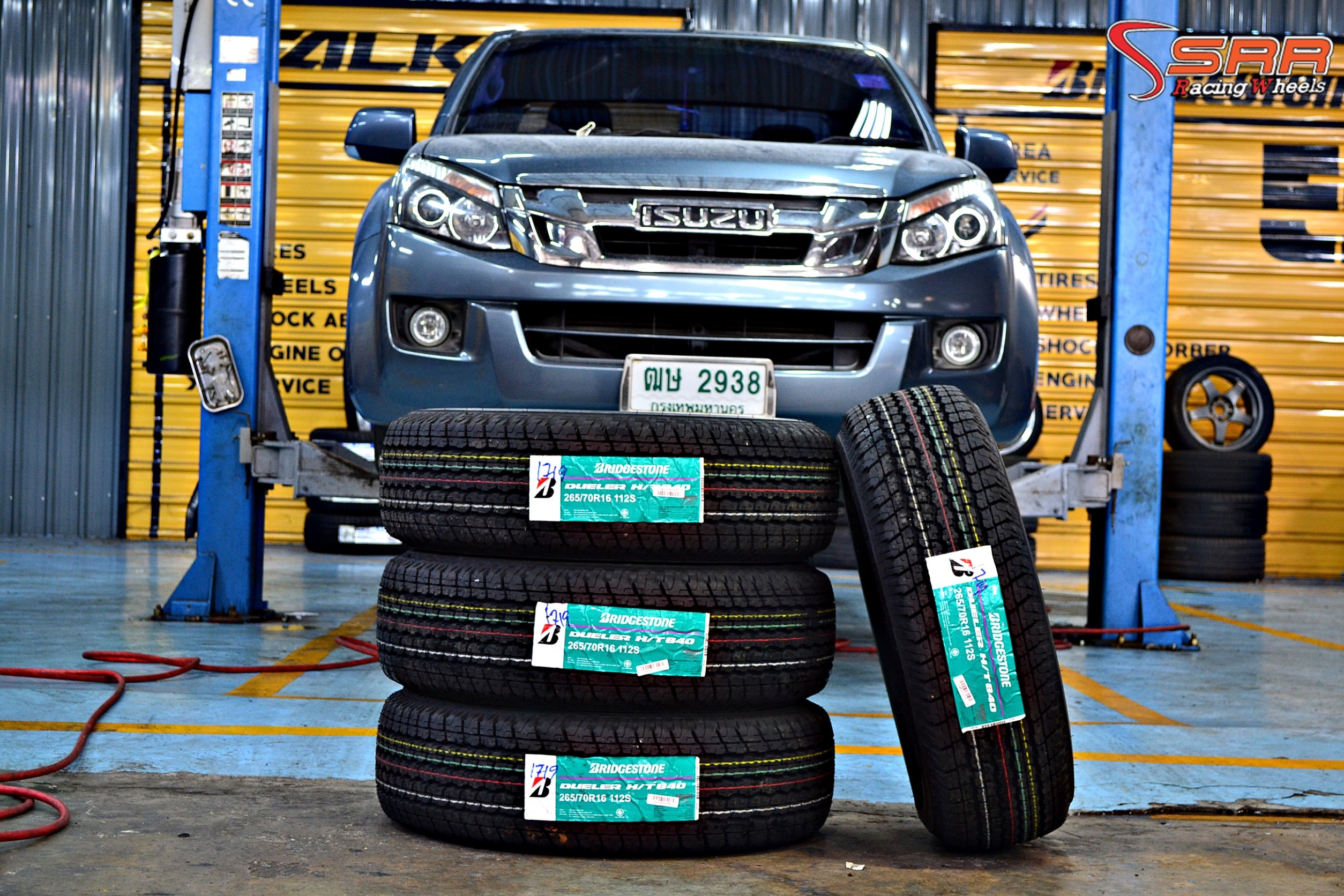 BRIDGESTONE HT 840 ปี19 ขนาด 265-70-16 ราคาพิเศษ
