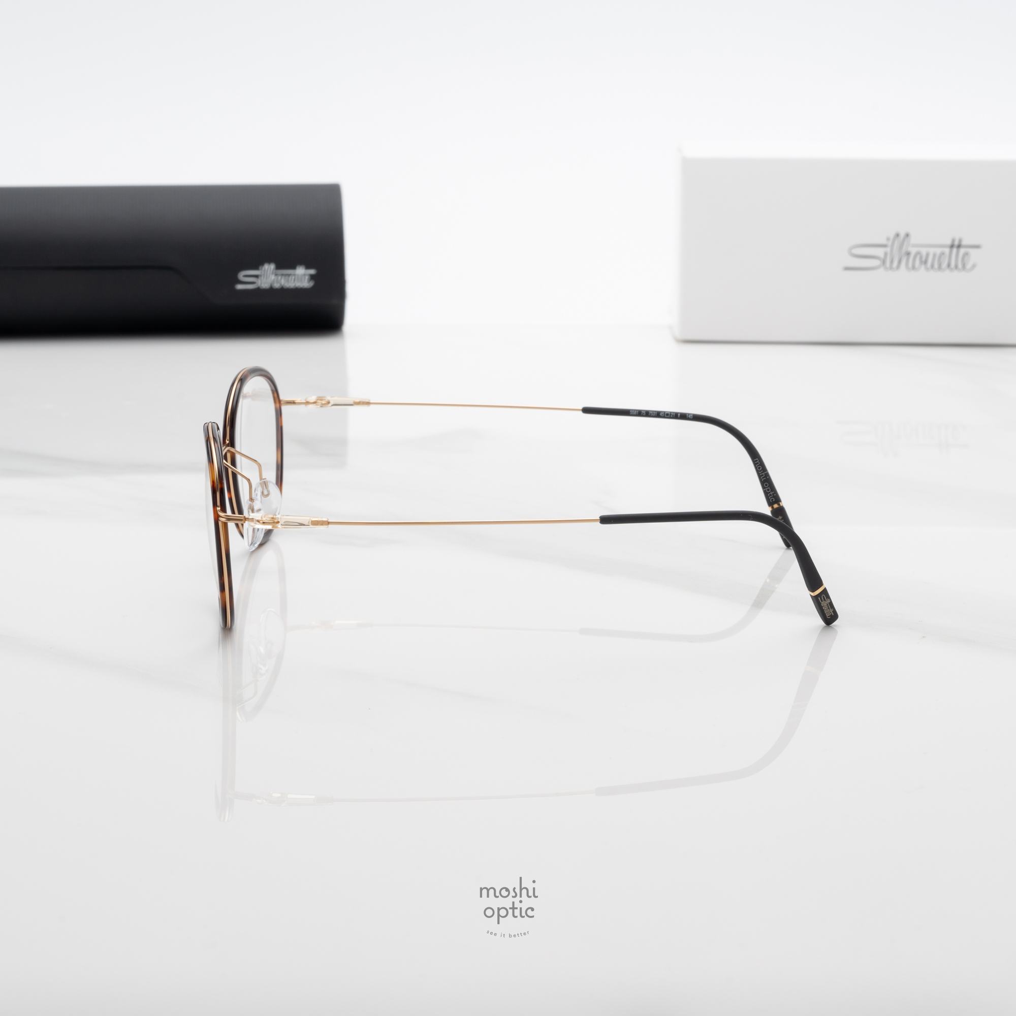 กรอบแว่น Silhouette Dynamics Colorwave Contour 5581 7531