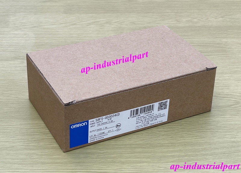 OMRON S8FS-G03024CD สวิตชิ่งเพาเวอร์ซัพพลาย สินค้าใหม่