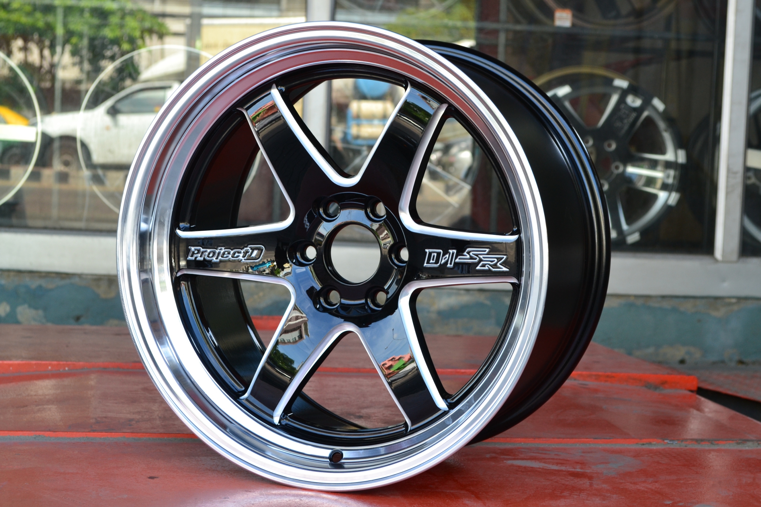 ล้อแท้ LENSO PROJECT-D D1SR ขอบ18 ใส่ NAVARA