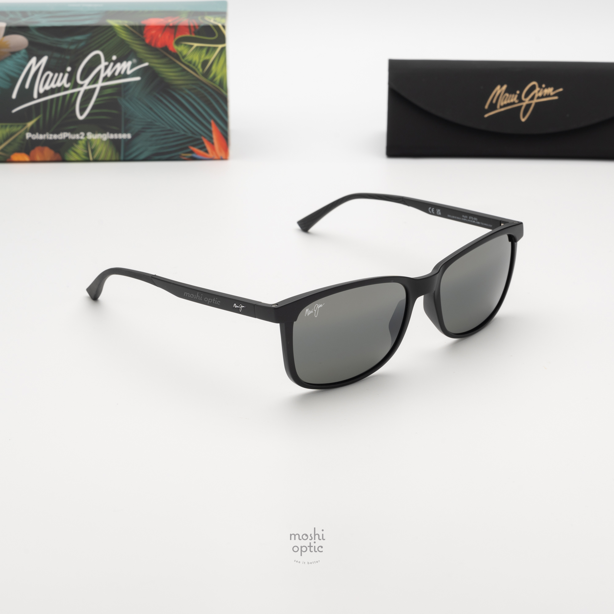 แว่นกันแดด Maui Hulili MJ 672 02 Neutral Grey Maui Pure