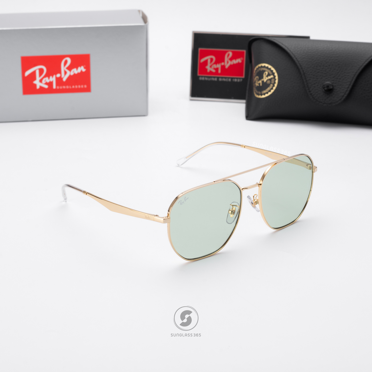 RayBan RB3724D 001/2 Gold