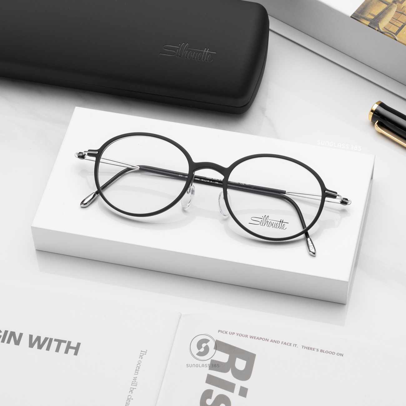 กรอบแว่น Silhouette Lite Spirit SPX2924 9002