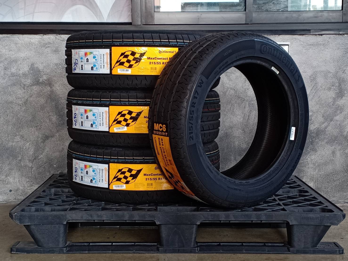 CONTINENTAL 215/55R17 CONTACT MC6 94W MADE IN THAILAND