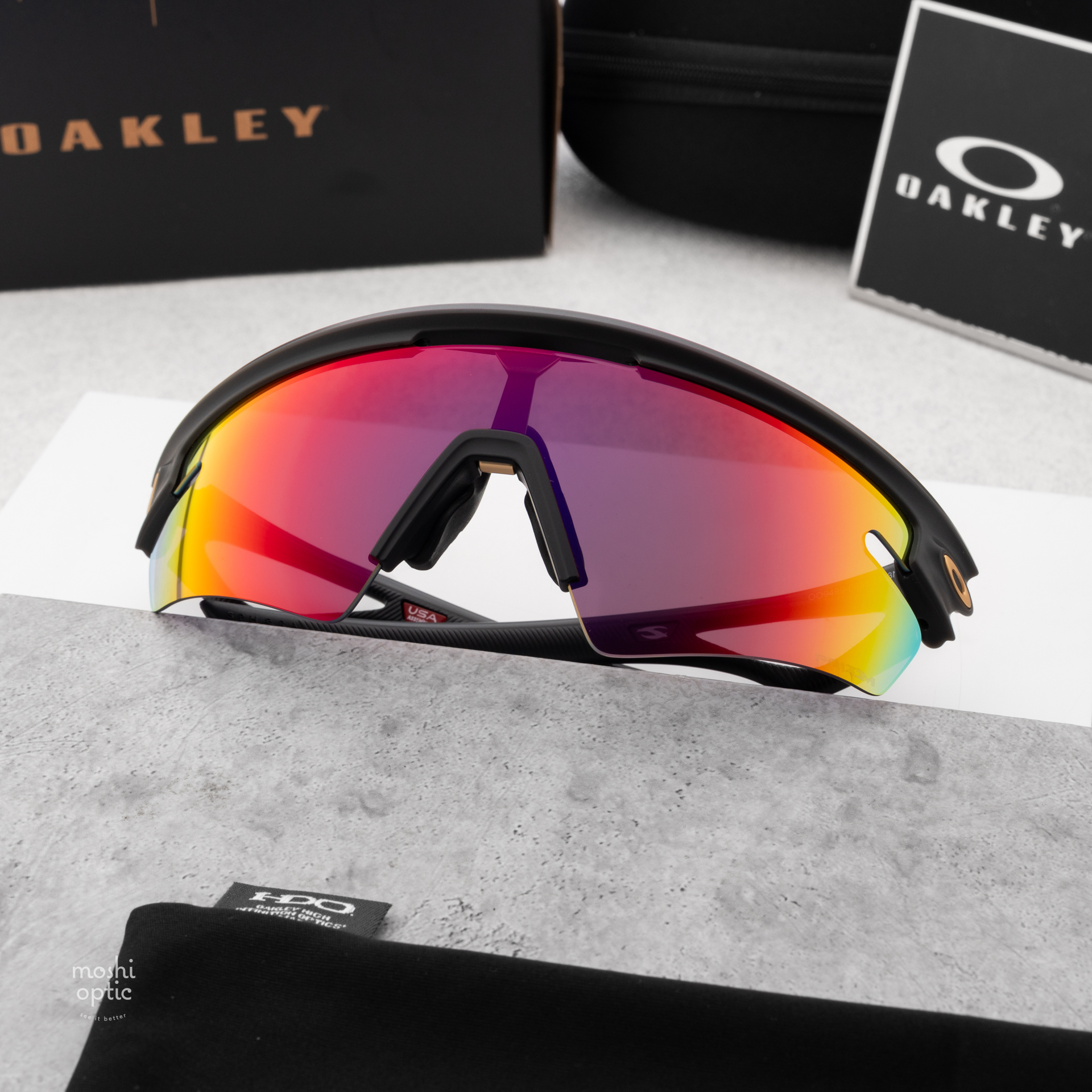 OAKLEY Sphaera Slash OO9499-06 Matte Carbon Prizm Road