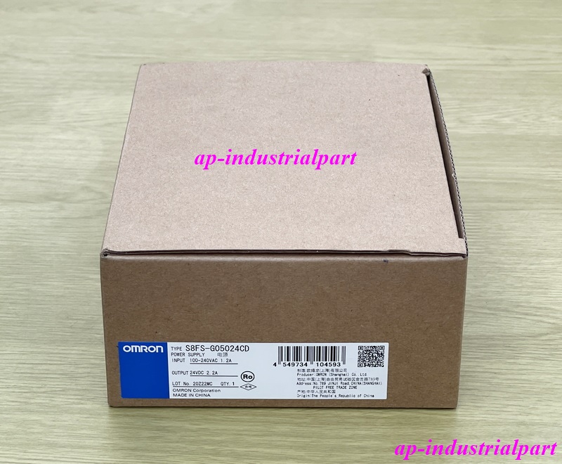 OMRON S8FS-G05024CD สวิตชิ่งเพาเวอร์ซัพพลาย สินค้าใหม่
