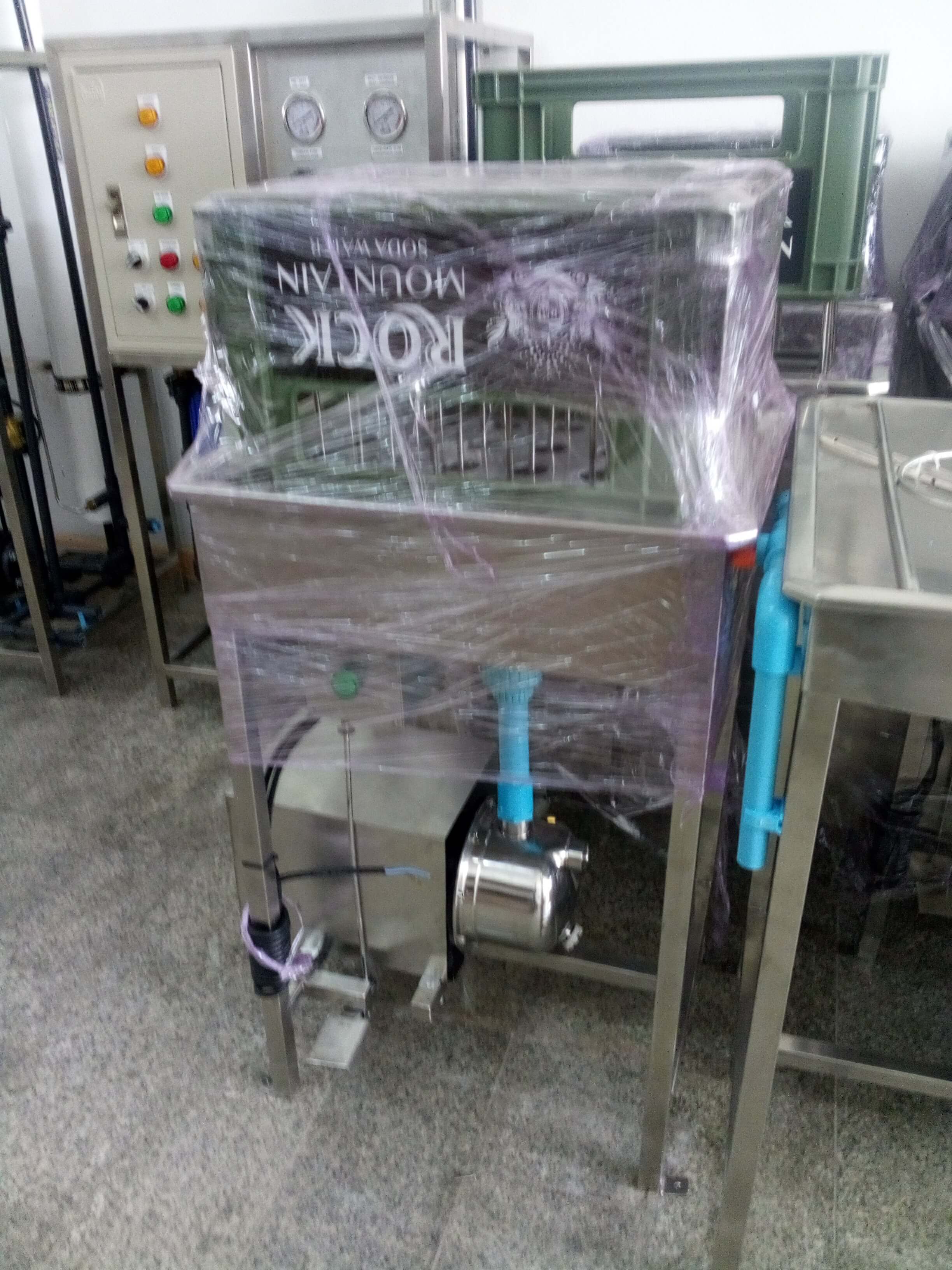 เครื่องล้างขวดล้างถัง(เรซิ่น)