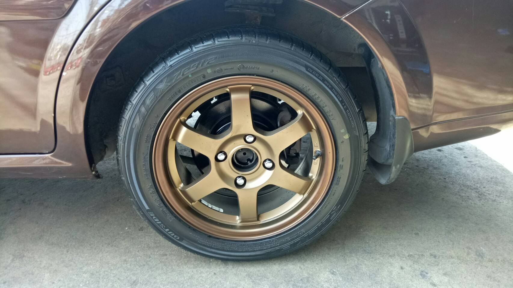 ล้อใหม่ TE37 ขอบ15 ใส่รู 4รู114