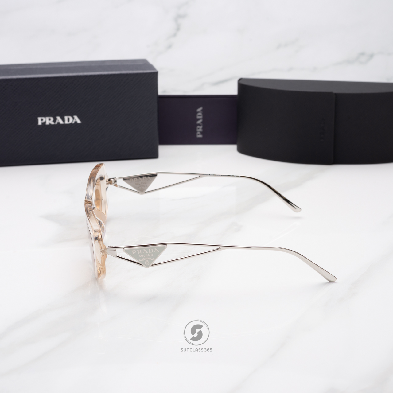 PRADA Symbole PR14YS 19M4I2 Crystal Beige