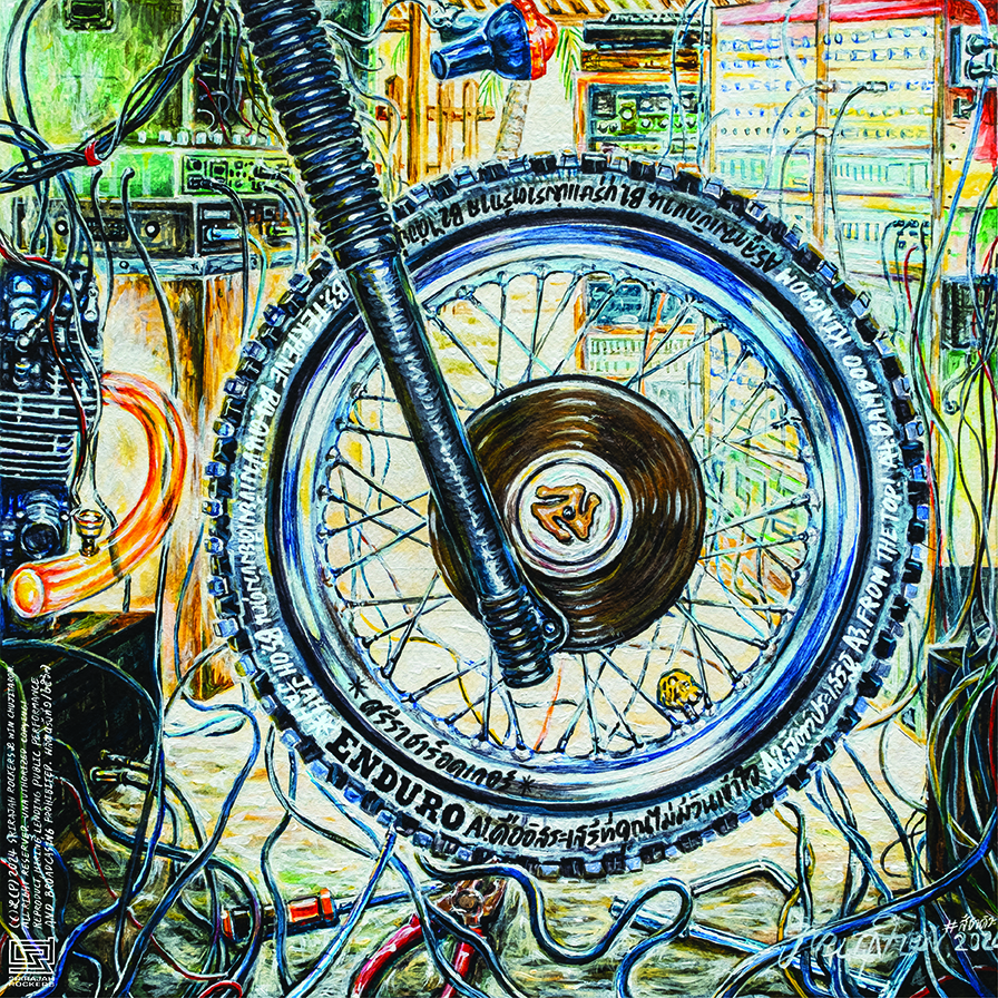 Vinyl LP SRIRAJAH ROCKERS 5th album ENDURO