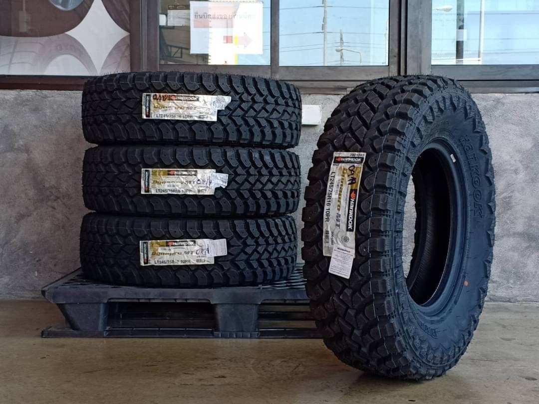 ยางใหม่ HANKOOK MT 245/75-16 เส้น 3750 เท่านั้น