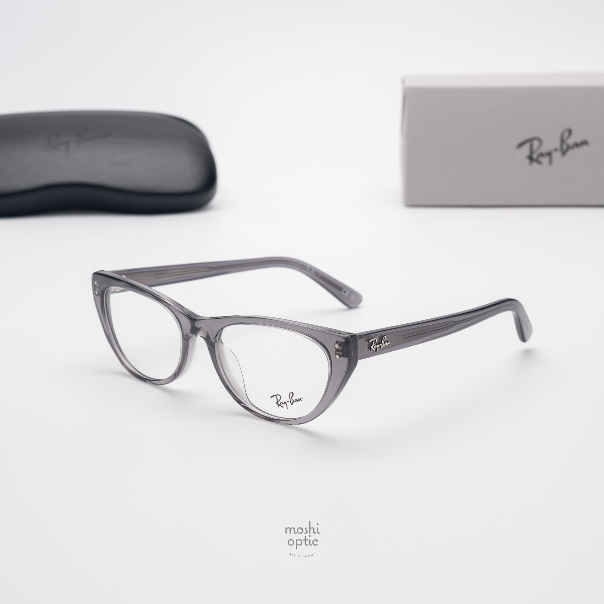Ray-Ban RX5449D 8268 Transparent Grey