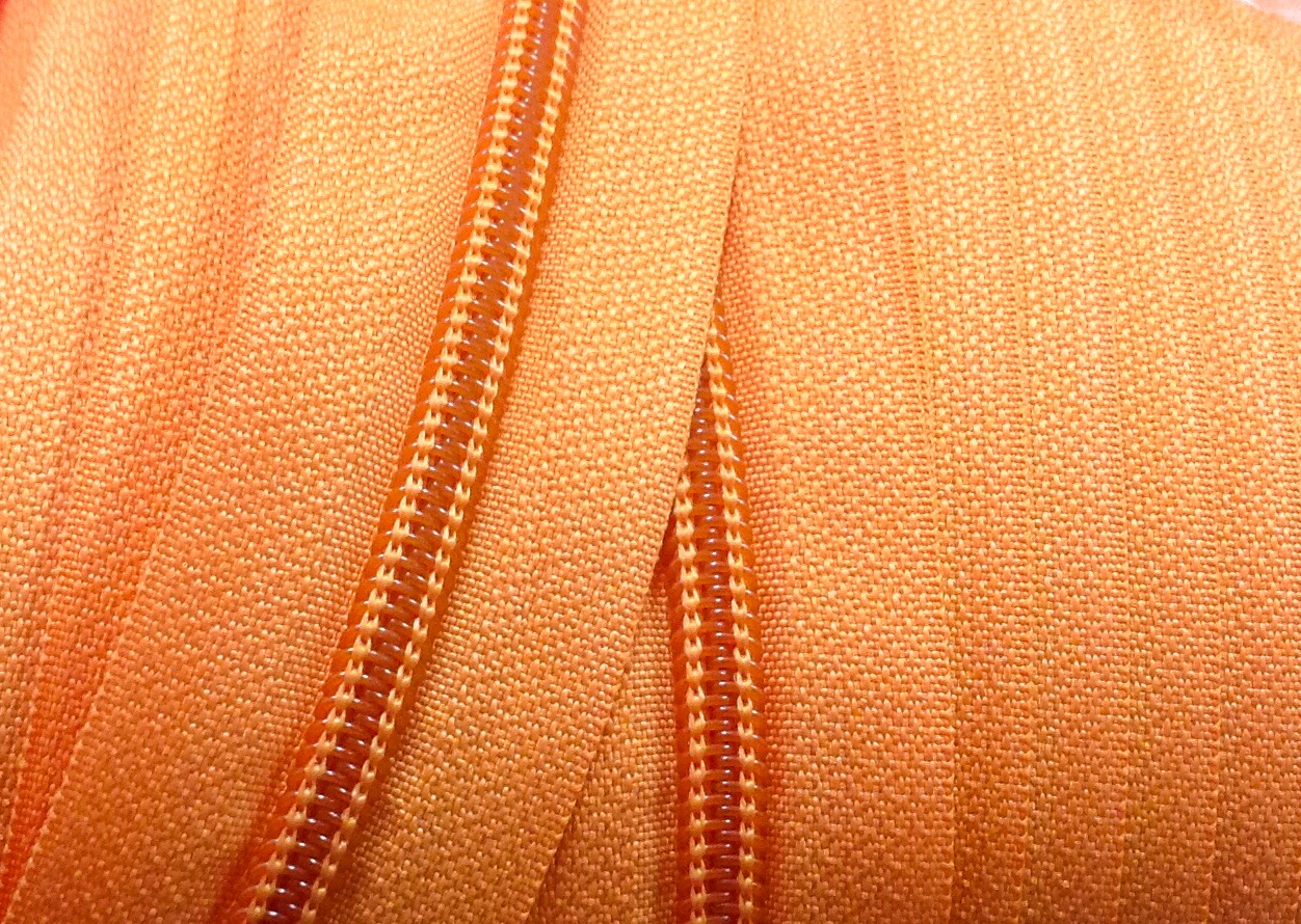 ซิบไนล่อนเบอร์5 ส้ม