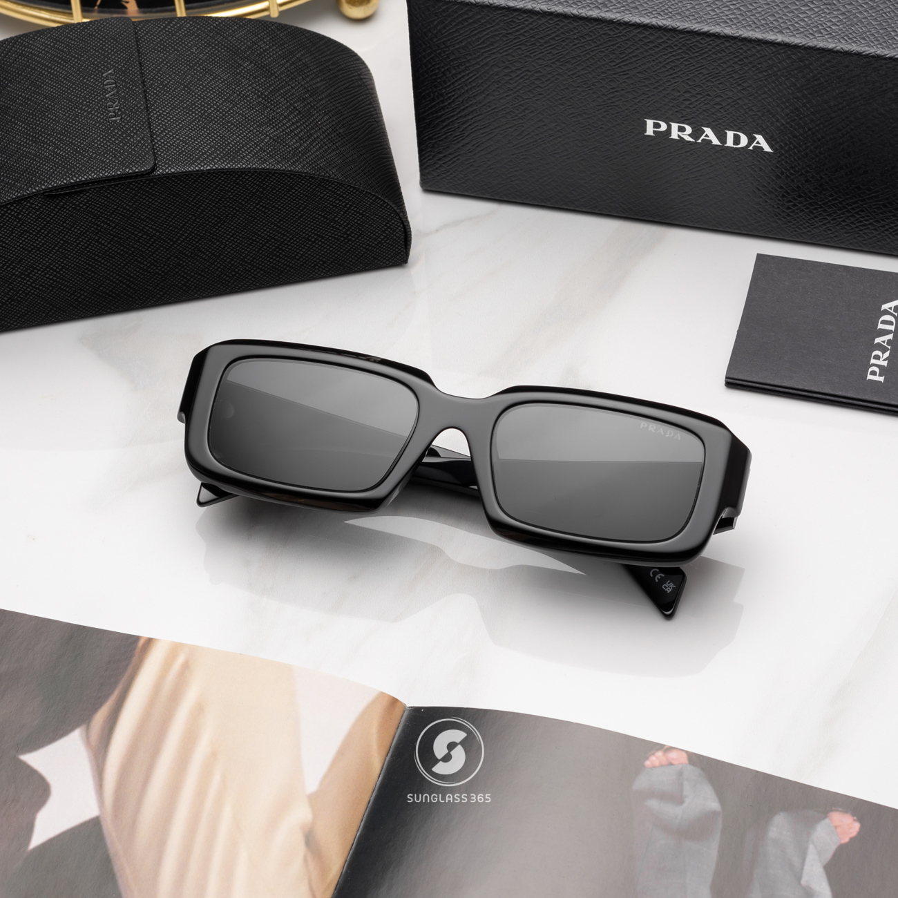 PRADA Symbole PR27ZSF 16K08Z Black