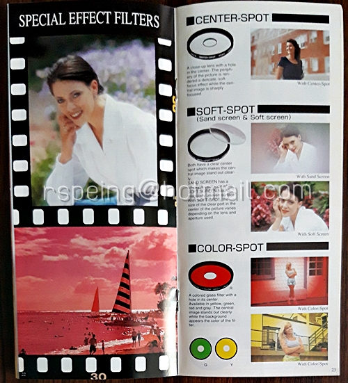 โบรชัวร์ HOYA : Filters for Imaging (ภาษาอังกฤษ)