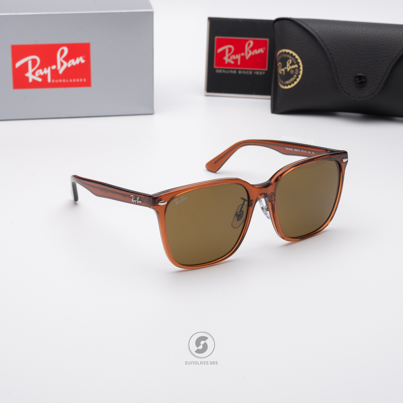 Ray Ban RB2206D 6636/73 Transparent Brown