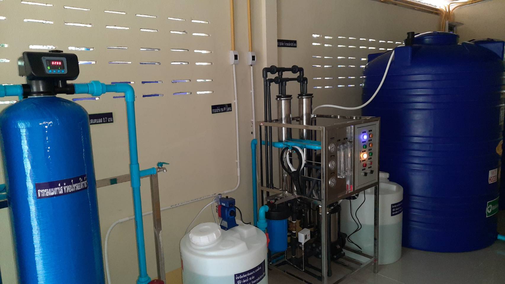 รับติดตั้งโรงงานผลิตน้ำดื่มRO12,000ลิตร